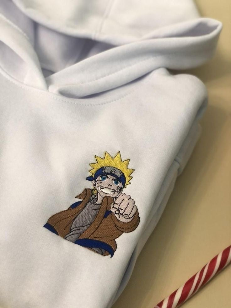Oversized Anime Character Hoodie