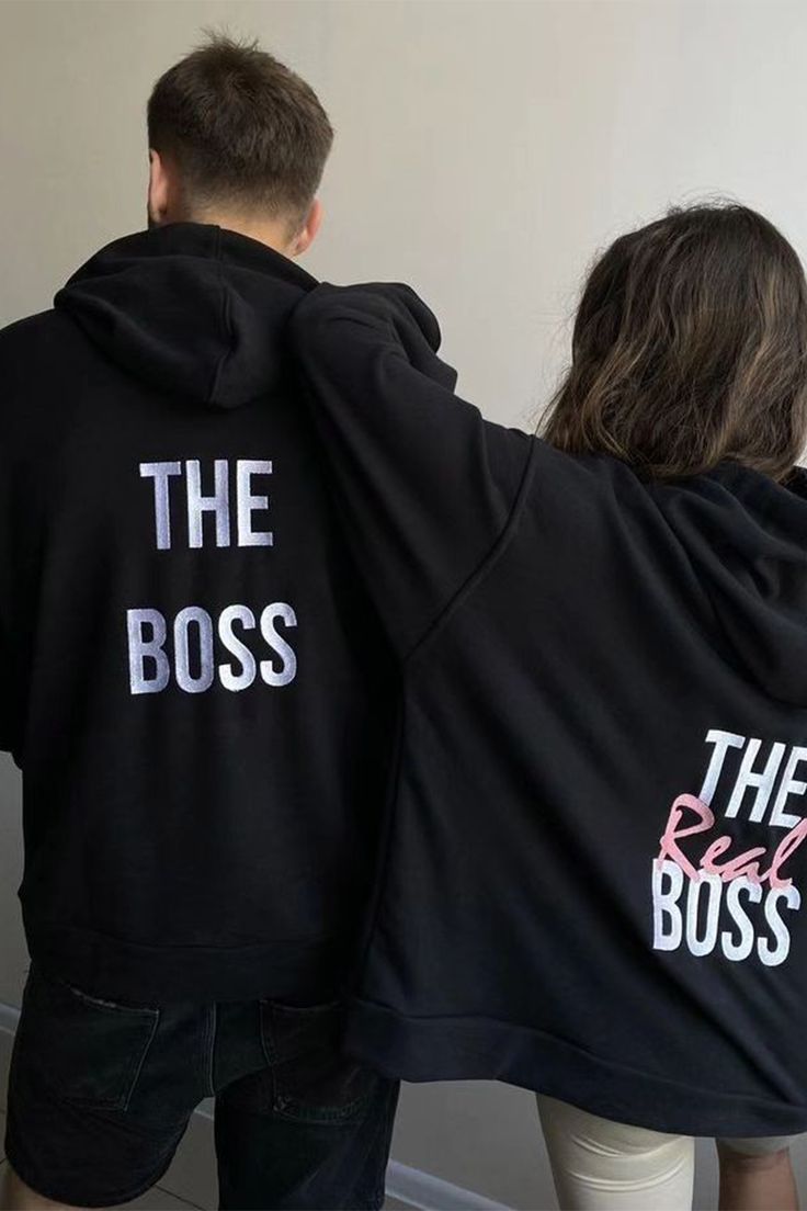 THE BOSS Black Hoodie